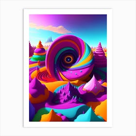 Serene Euphony Art Print