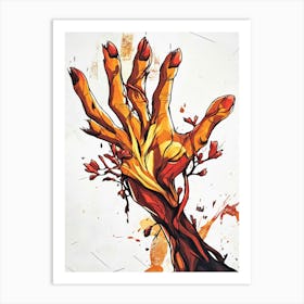 Hand Of The Dead 4 Art Print