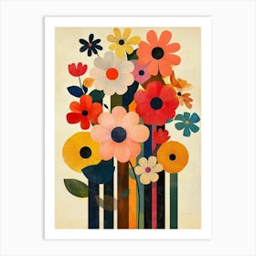 Flowers In A Vase 80 Art Print