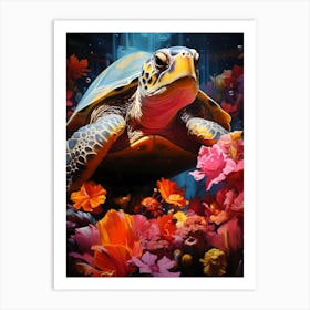 Sea Turtle Art Print