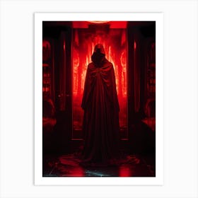 Horror Robe Figure v3 Art Print