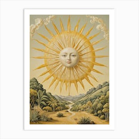 Wise Sun Art Print