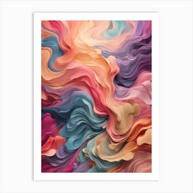 Abstract Abstract Painting Print Art Print