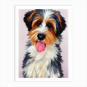 Coton De Tulear 5 Watercolour Dog Art Print
