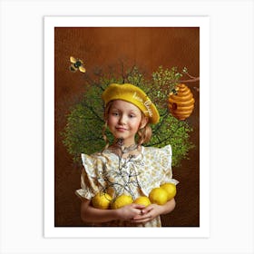 Citron Art Print