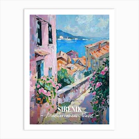 Mediterranean Views Sibenik 4 Art Print