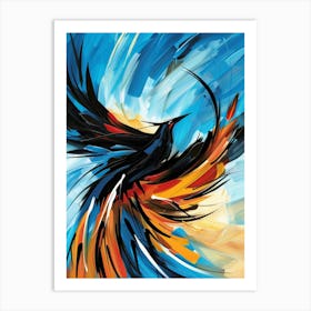 Phoenix Bird Art Print