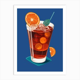 Lemon Tea Art Print