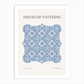 Tile Pattern Poster 49 Art Print