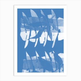 Abstract Blue Art Print