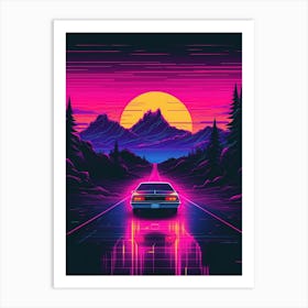 Back To The Future 1 Art Print