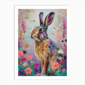 Belgian Hare Painting 1 Art Print