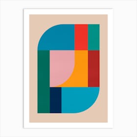 Modern and geometric 2 Art Print