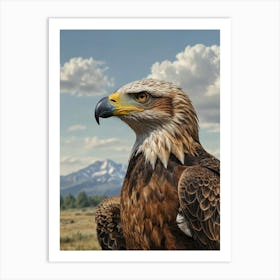 Golden Eagle 2 Art Print