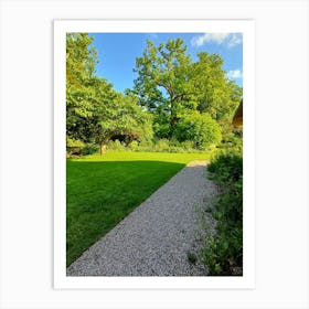 Garden Path Art Print