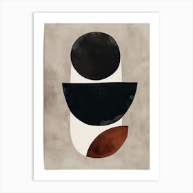 Milton Stone Park Bauhaus Minimalist Art Print