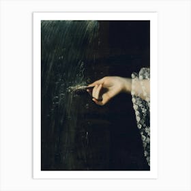 Vintage Moody Hand Art Print