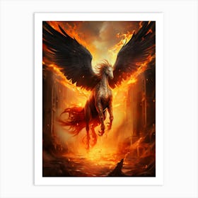 Phoenix 9 Art Print