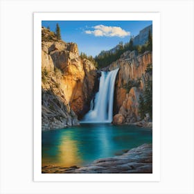 Waterfall - Jigsaw Puzzle Art Print