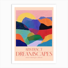 Abstract Dreamscapes Landscape Collection 33 Art Print