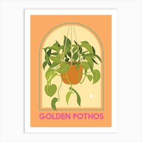 Golden Pothos Art Print