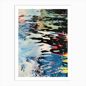 'Water Ripples' 1 Art Print