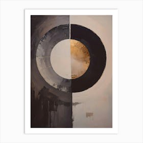 Axis of Eternity: Abstract Expressionism Art Print