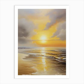 247.Golden sunset,San Francisco,USA. Art Print