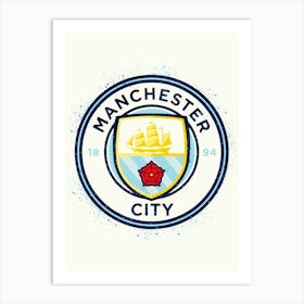 Manchester City 2 Art Print