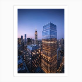 New York City Skyline Art Print