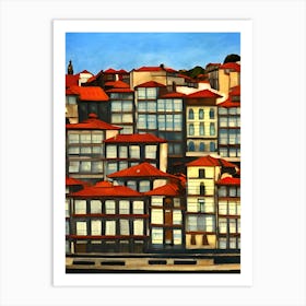 Porto Cityscape Art Print