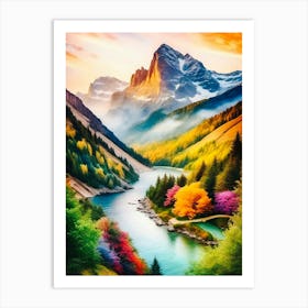 Switzerland 14 Art Print