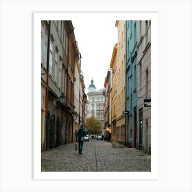 Prague Street 1 C Art Print