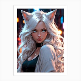 Sexy Fox Art Print