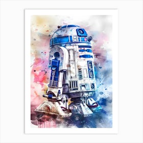 R2 D2 Droid Star Wars Art Print