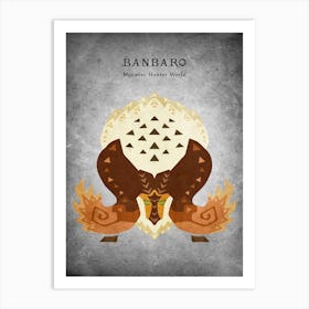 Banbaro Vintage Art Print