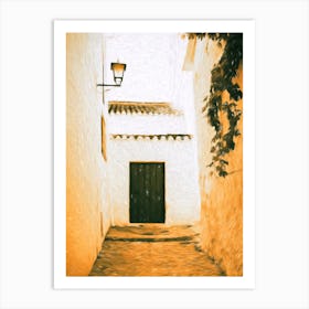 Door At The End Of The Alley Art Print