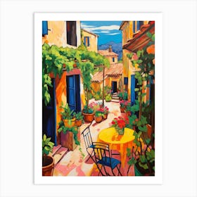 Taormina Italy 1 Fauvist Painting Art Print