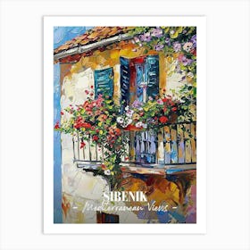 Mediterranean Views Sibenik 2 Art Print