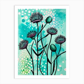 Thistle 1 Art Print