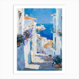 Town On The Coast Art Print