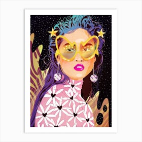 Disco Queen Art Print