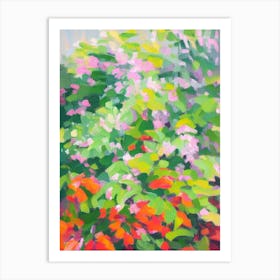 Croton Impressionist Painting Art Print