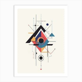 Geometric Eye Art Print