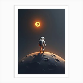 Bitcoin 7 Art Print