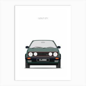 Dd Designs Wall Art Golf Gti Art Print