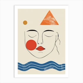 Face Of The Ocean Art Print