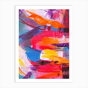 Abstract Painting, Abstract Painting, Abstract Painting 1 Art Print