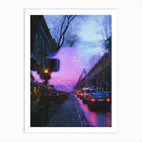 Purples Art Print