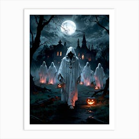 Haunted House 17 Art Print